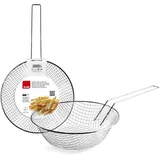 Ibili Frittierkorb 28 cm Silber