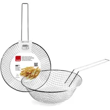 Ibili Frittierkorb 28 cm Silber