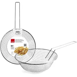 Ibili Frittierkorb 28 cm Silber