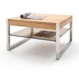 MCA Furniture Couchtisch Asteiche Bronzefarbig - Braun