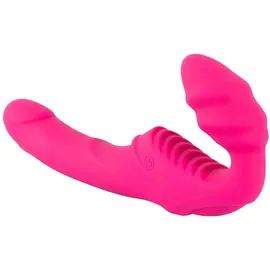 Strapless Strap-On You2Toys Strap-On Vibrating Strapless Pink