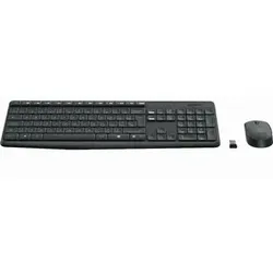 Tastatur + Maus kabellos anthrazit LOGITECH 920-007905 / MK235