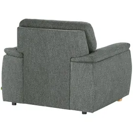 Smart Relaxsessel Valencia Mikrofaser 116 x 90 x 93 cm Grau