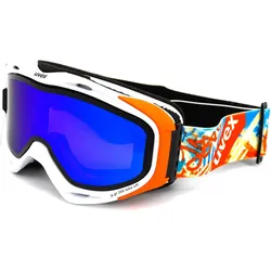 Skibrille g.gl.300 TO take off white-orange Goggles + Wechelscheibe blau WEISS NO SIZE