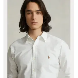 Ralph Lauren Polo Ralph Lauren Slim Fit Freizeithemd aus Oxford in weiß Größe XXL,
