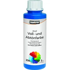 Primaster Vollton- und Abtönfarbe Braun matt 0,25 l