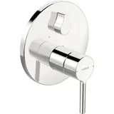 Hansa HANSAVANTIS Fertigset für Wanne/Brause, Pinhebel, für zwei Verbraucher Chrom 82609067