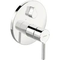 Hansa HANSAVANTIS Fertigset für Wanne/Brause, Pinhebel, für zwei Verbraucher Chrom 82609067