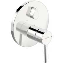 Hansa HANSAVANTIS Fertigset für Wanne/Brause, Pinhebel, für zwei Verbraucher Chrom 82609067