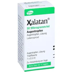Xalatan 50 Mikrogramm/ml Augentropfen 1X2,5 ml