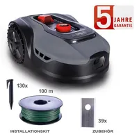 SCHEPPACH Rasenmähroboter RLM500W 20V Rasenmäher 180mm WIFI Bluetooth Set