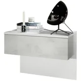 Vladon Nachtschrank Sleep 60 x 46 x 35 cm Grau