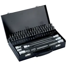BAHCO Bitsatz mit TX-TR Bits, 49-tlg., 10 mm Schaft