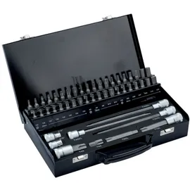 BAHCO Bitsatz mit TX-TR Bits, 49-tlg., 10 mm Schaft