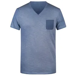 Slub T-Shirt "8016" - XL - denim