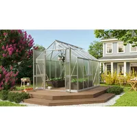 Vitavia Gewächshaus Olymp 8300 Alu 8,3 m2 inkl. Fundament