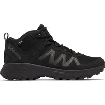 Columbia Men's Peakfreak Rush Mid Outdry Waterproof Hiking Shoe black, shark (012) 15