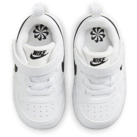Nike Court Borough Low Recraft (TD) Sneaker, White/Black, 21