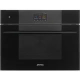 SO4104S4PB3 Kompakt Backofen 45 cm mit Dampfgarer STEAM 100 PRO - Pure Black Glas