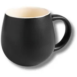 Sallys Belly Mug - handgemachte Tasse - Carbon Black