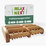 RELAX NEXT Fußmassagegerät XXL Fußmassageroller aus Holz, 1-tlg.