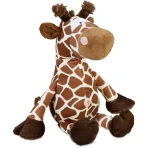 Relaxdays Türstopper Giraffe Braun 26 x 25 x 23 cm
