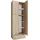VCM Lona Aktenschrank 70 x 39 x 200 cm braun