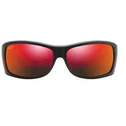 Maui Jim EQUATOR _ Schwarz mit Rotem Innenteil (RM848-04)
