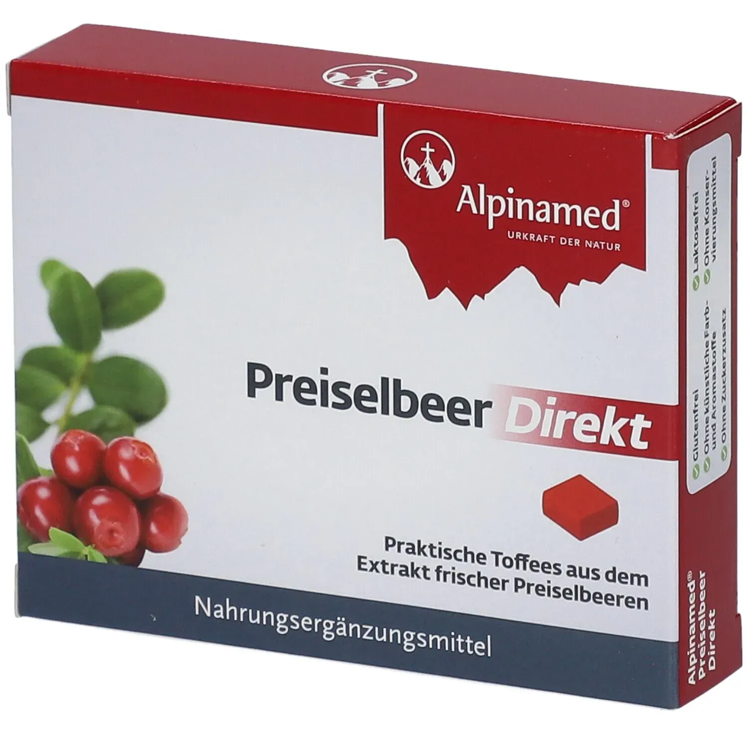 Alpinamed® Preiselbeer Direkt Würfel 30 St 30 St Würfel