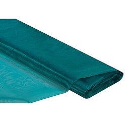 Organza "Delhi", petrol