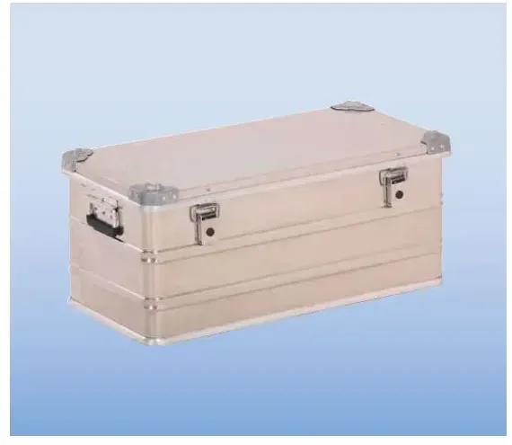 Alubox Typ A Krause Stapelbehälter 73 L robuste Aluminium Transportboxen
