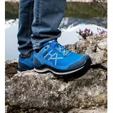 Haix BLACK EAGLE GTX WS LOW, azur-silber, Gr. 13 (48)