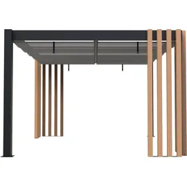 Sojag Pavillon Lito 1012 3,785 x 3,023 m Schwarz/Grau