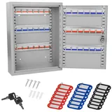 DEMA Schlüsselkasten mit 42 Haken 0 cm Silber