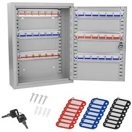 DEMA Schlüsselkasten mit 42 Haken 0 cm Silber