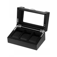 Rothenschild Uhrenbox Rothenschild Uhrenbox RS-2375-3-OAK für 3 Uhren schwarz schwarz