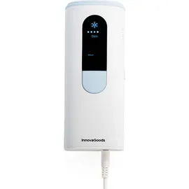 InnovaGoods Lichtpuls-Epilierer mit Kühlfunktion und Zubehör 999999 Weiß