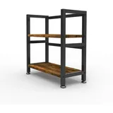 mein-regal Küchenregal 40 x 40 x 18 cm Braun