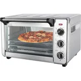 Russel Hobbs Minibackofen, Edelstahl, Metall, 36.5x27.8x45.1 cm, herausnehmbares Krümelblech, Timer, akustisches Signal Ein-/Aus, Display, Küchengeräte, Sonstige Küchengeräte
