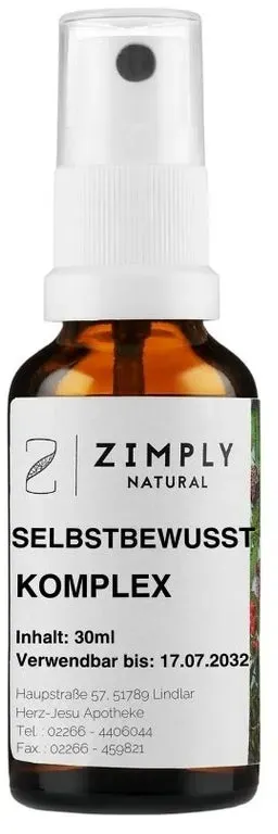 ZIMPLY NATURAL Selbstbewusst Komplex 30 ml