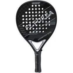 Forza Padelschläger Champion Spin 355g/Rund/Turnier schwarz