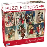 Tactic Puzzle 1000 Vintage Christmas Cards