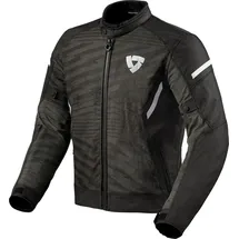 RevIt! Torque 2 H2O Textiljacke Schwarz/Weiß L