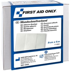 FIRST AID ONLY Pflaster 8 cm x 5 m weiß