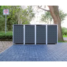 SRM Design Mülltonnenbox Modell No.1 240 L grau