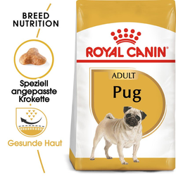 ROYAL CANIN Pug Adult Hundefutter trocken für Mops 1,5 kg