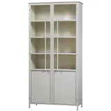 Woood Buffet Exhibit XL aus Metall  Sand beige