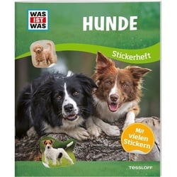 WAS IST WAS Stickerheft Hunde