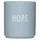 DESIGN LETTERS Hope Kaffeetasse 0,25 l Hellblau