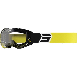 Shot Assault 2.0 Drop Motocross Brille, schwarz-gelb für Männer